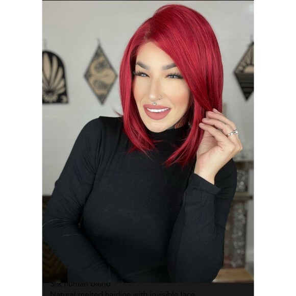 Rebel Gypsy “Red Giant” fully free parting wig